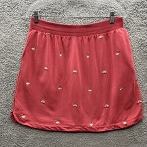 Summersalt The‎ Softest French Terry Skirt Faded Rose Floral Size Large Beach